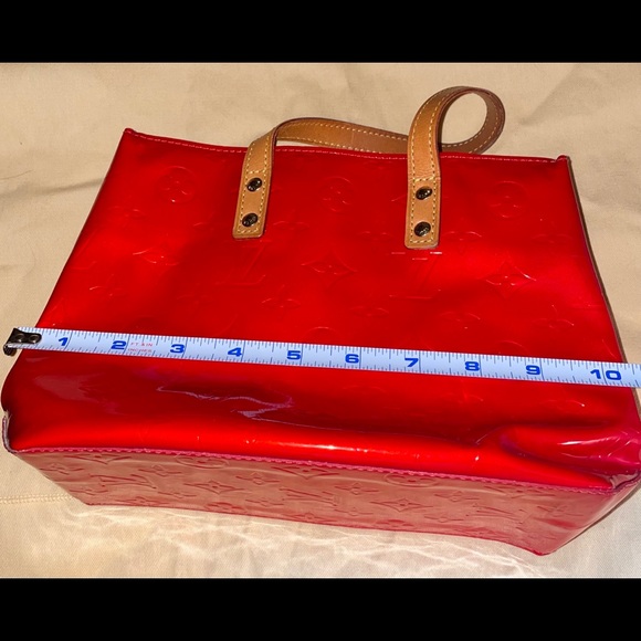 🔥SALE🔥 EUC Auth Louis Vuitton Reade Vernis bag - Picture 13 of 15